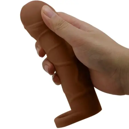 Bunion Funda para Pene con Extensión de 2.5 cm Mulato