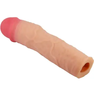 Stevenson Funda Pene con Extensión de 7.6 cm Natural