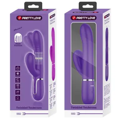Vibrador Punto G Multifunción Morado - 7 Modos | Pretty Love