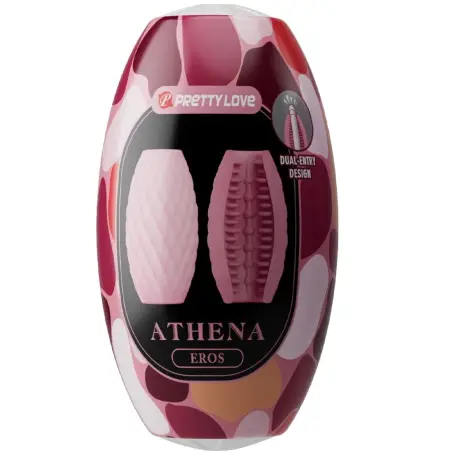 Athena Eros Masturbador Masculino Silicona Rosa - Sumergible