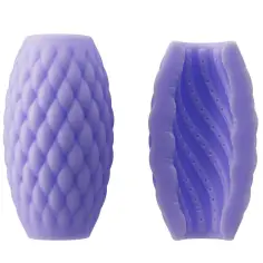 PRETTY LOVE - ATHENA EROS MASTURBADOR MASCULINO SILICONA MORADO 2