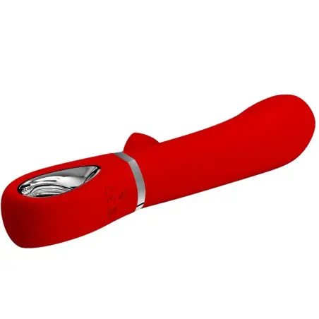 Thomas Vibrador Punto G Multifunción Rojo | Pretty Love