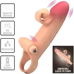 ROMANCE - FUNDA PARA PENE CON VIBRACIÓN NATURAL 2