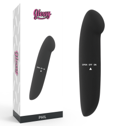 GLOSSY - PHIL VIBRADOR NEGRO GLOSSY