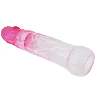 Neron Funda Realística Alargadora de 6 cm para Pene Rosa