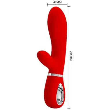 Thomas Vibrador Punto G Multifunción Rojo | Pretty Love