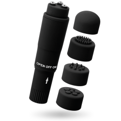 GLOSSY - POCKET KURT MASAJEADOR NEGRO GLOSSY 2