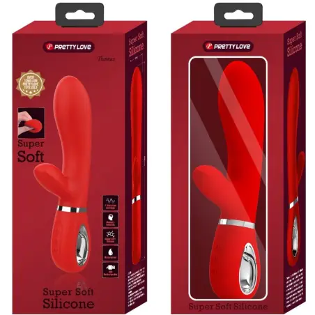Thomas Vibrador Punto G Multifunción Rojo | Pretty Love