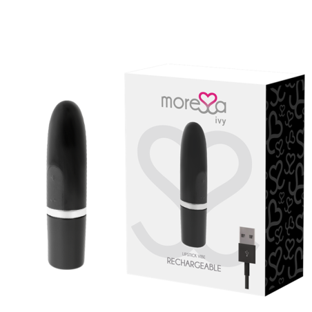 MORESSA - IVY MASAJEADOR SIMULADOR LABIAL DE VIAJE NEGRO MORESSA
