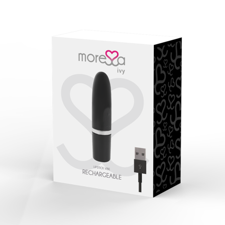 MORESSA - IVY MASAJEADOR SIMULADOR LABIAL DE VIAJE NEGRO MORESSA
