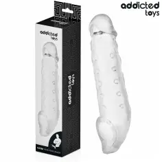 ADDICTED TOYS - FUNDA PARA EL PENE TRANSPARENTE TALLA S 23 CM 2