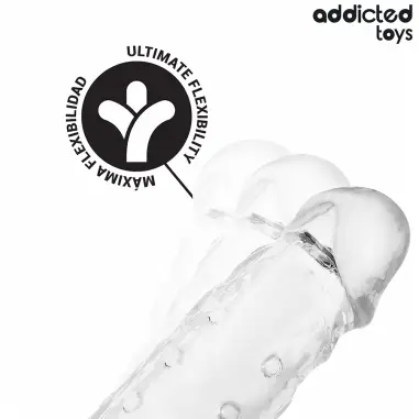 Funda para el Pene Transparente Talla S 23 cm