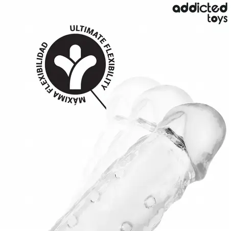 Funda para el Pene Transparente Talla S 23 cm