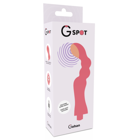 G-SPOT - GOHAN VIBRADOR PUNTO G LIGHT RED G-SPOT