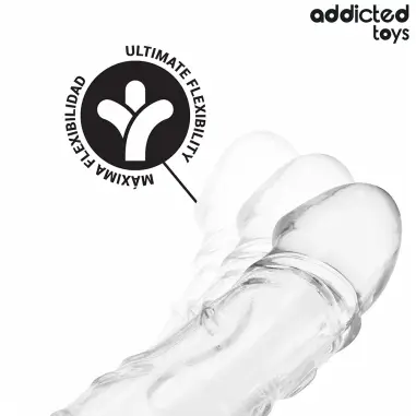 Extensor para el Pene Transparente 27 cm | Addicted Toys