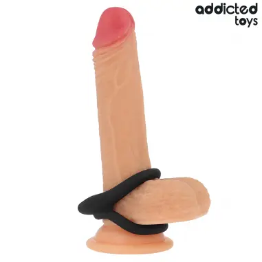 Anillo Texturizado Doble para el Pene | Addicted Toys