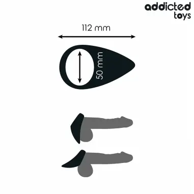 Anillo con Forma de Lágrima para el Pene | Addicted Toys
