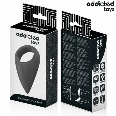 Anillo con Forma de Lágrima para el Pene | Addicted Toys