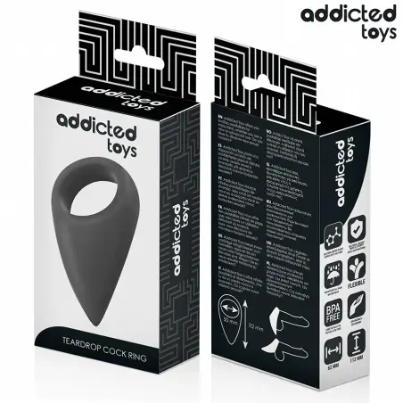 Anillo con Forma de Lágrima para el Pene | Addicted Toys