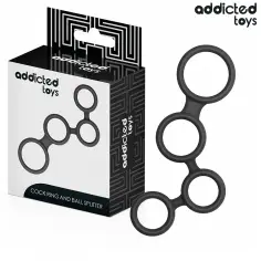 ADDICTED TOYS - ANILLO PARA EL PENE CON DIVISORES PARA TESTÍCULOS 2