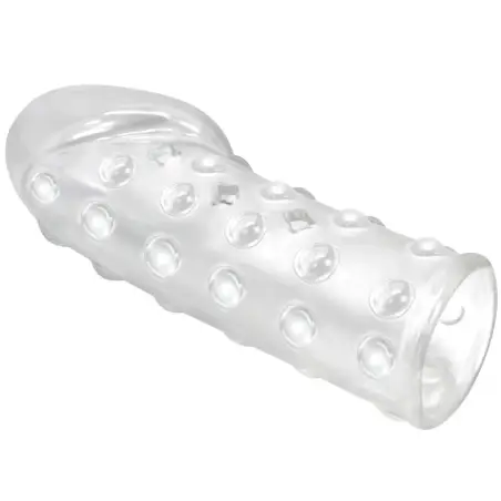 Funda para Pene Apretada y Voluminizadora Transparente
