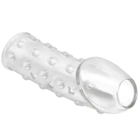 Funda para Pene Apretada y Voluminizadora Transparente