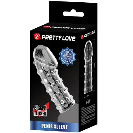 Funda para Pene Apretada y Voluminizadora Transparente