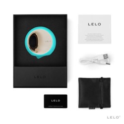 LELO - ORA 3 ESTÍMULADOR SEXO ORAL VERDE AGUA LELO 2