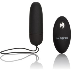 CALEXOTICS - HUEVO VIBRADOR DE SILICONA CON MANDO NEGRO CALEXOTICS