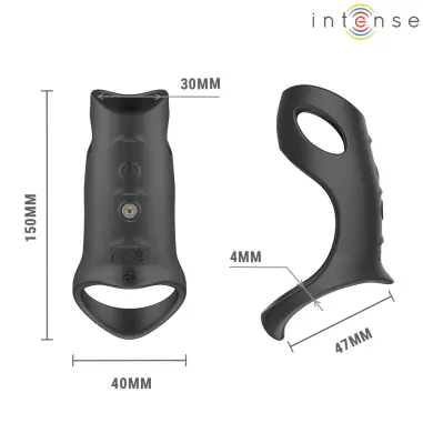 Jerome Anillo Vibrador Ajustable Modelo 12 | Intense