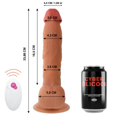 Realístico Control Remoto MR John 23.88 cm Ø 4.3 cm