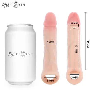 Arnold M Vibrador Funda Pene Silicona Control Remoto 14.5 cm