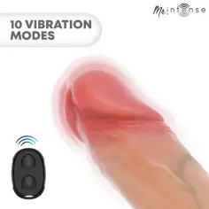 MR INTENSE - ARNOLD L VIBRADOR FUNDA PENE SILICONA CONTROL REMOTO 16 CM -Ø- 4.5 CM 2