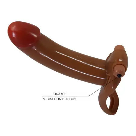 Bradden Strap-On con Vibración - Tacto Realista