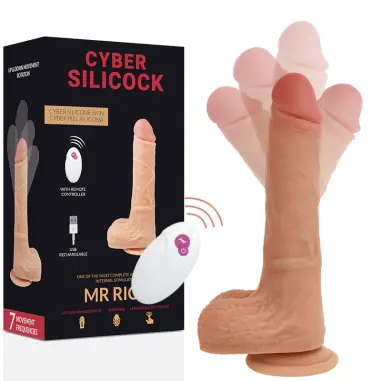 CYBER SILICOCK - REALÍSTICO CONTROL REMOTO MR RICK 20.9 CM -O- 4 CM