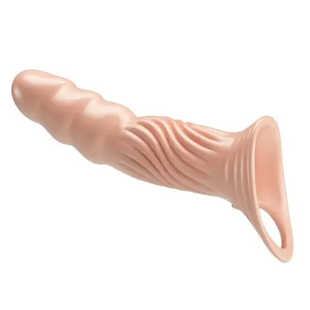 PRETTY LOVE - FUNDA PARA PENE TEXTURIZADA CON EXTENSORES