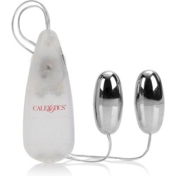 CALEXOTICS - BALAS VIBRADORAS DORADAS DUO SILVER CALEXOTICS