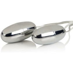 CALEXOTICS - BALAS VIBRADORAS DORADAS DUO SILVER CALEXOTICS 2