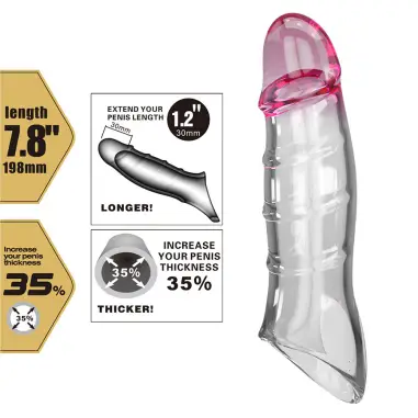 Darnell Funda para Pene Efecto Transparente | Pretty Love