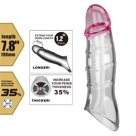 Darnell Funda para Pene Efecto Transparente | Pretty Love