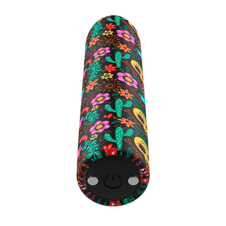 CUSTOM BULLETS - BALA RECARGABLE SKULL 10 INTENSIDADES CUSTOM BULLETS