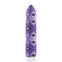CUSTOM BULLETS - BALA RECARGABLE SNAKE LILA 10 INTENSIDADES CUSTOM BULLETS 2