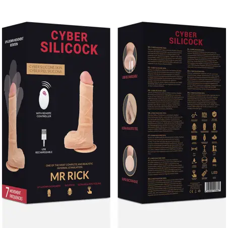 Realístico Control Remoto MR Rick 20.9 cm Ø 4 cm - Rotación