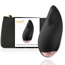 COQUETTE CHIC DESIRE - ESTIMULADOR CLÍTORIS NEGRO / GOLD GOTA COQUETTE TOYS