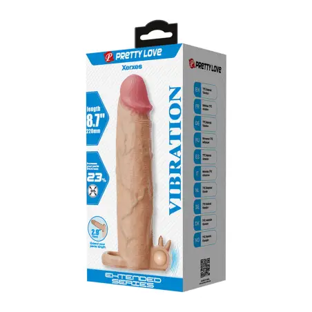 Xerxes Funda para Pene con Estimulador de Clítoris
