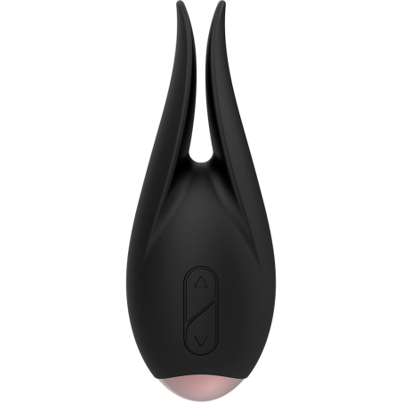 COQUETTE CHIC DESIRE - ESTIMULADOR CLÍTORIS NEGRO / GOLD FLOR COQUETTE TOYS