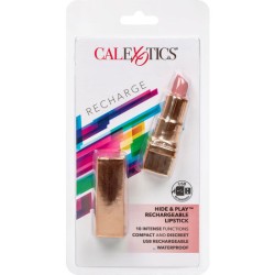 CALEXOTICS - BALA PINTALABIOS RECARGABLE HIDE & PLAY SOFT ROSA CALEXOTICS 2