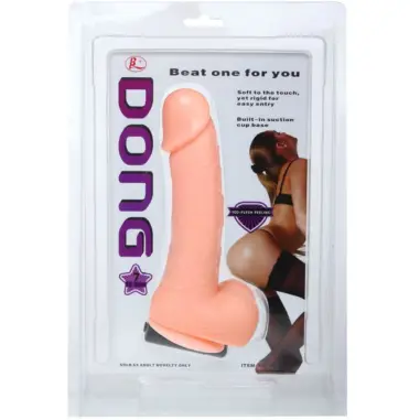 Dong Dildo Realístico Vibración y Rotación 20 cm | Baile