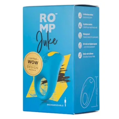 Juke Anillo de Silicona para Pene con Vibrador | ROMP