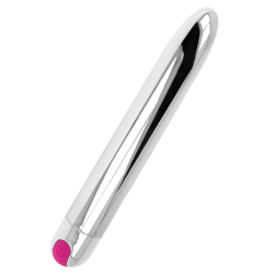 OHMAMA - VIBRADOR SILVER RECARGABLE 10 MODOS 18.5 CM OHMAMA VIBRATORS